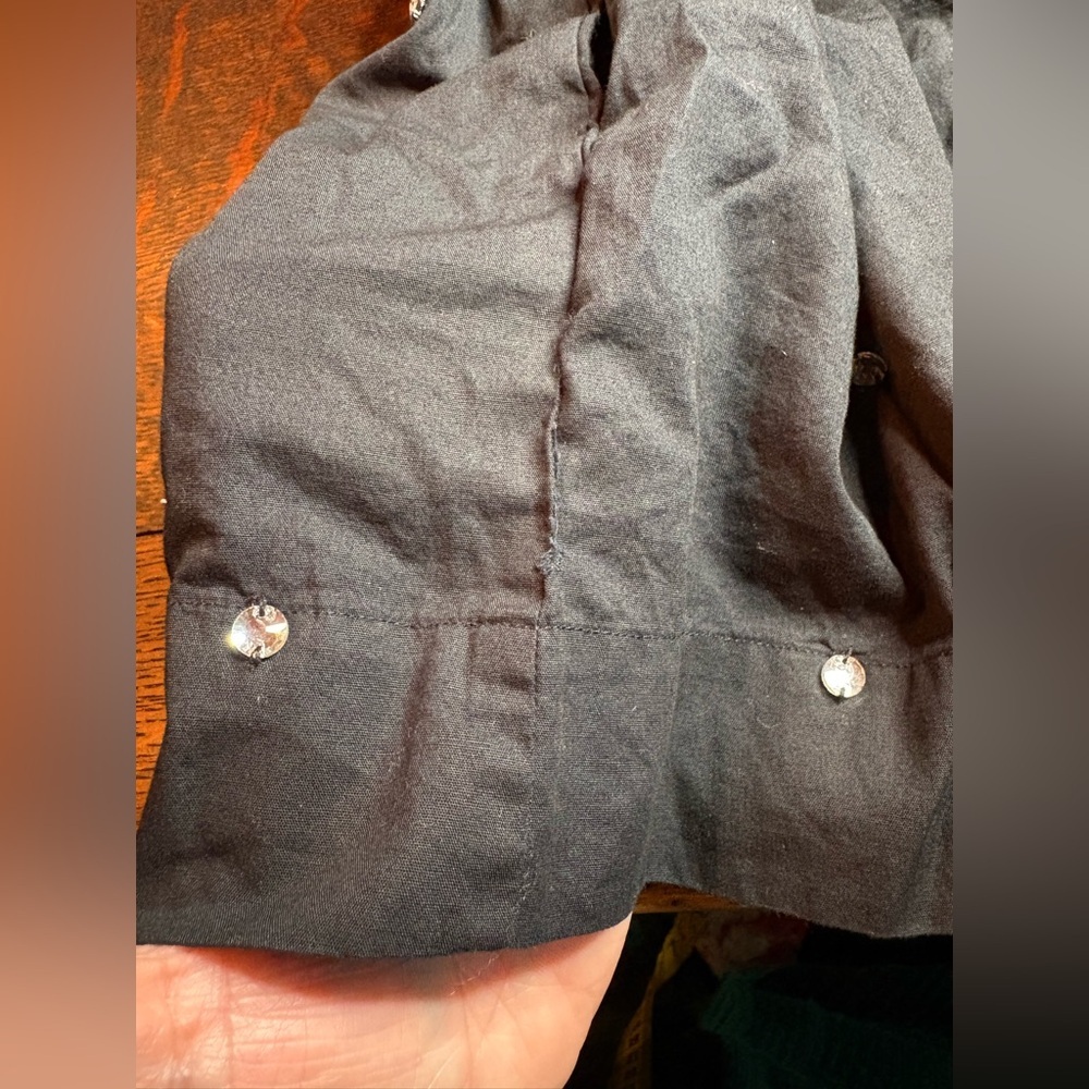 Sandro- Andalousie Rhinestone Embellished Drawstring Shorts. Size 36 or US 2/4 - Picture 12 of 12